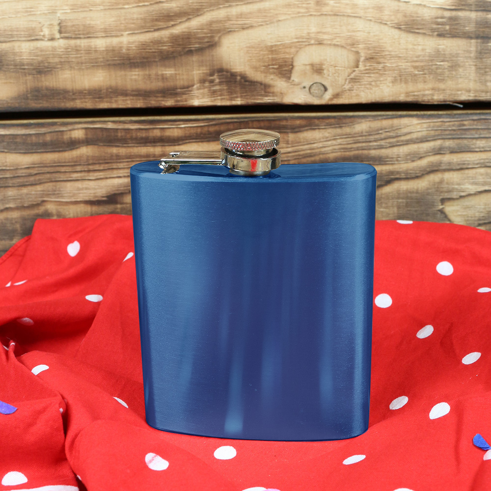 Flachmann 200ml - blau