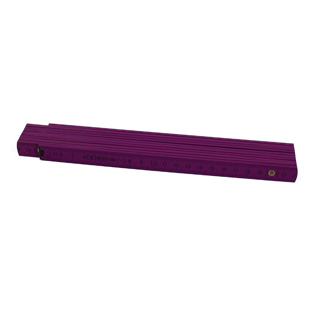 Meterstab / Zollstock - 2m violett