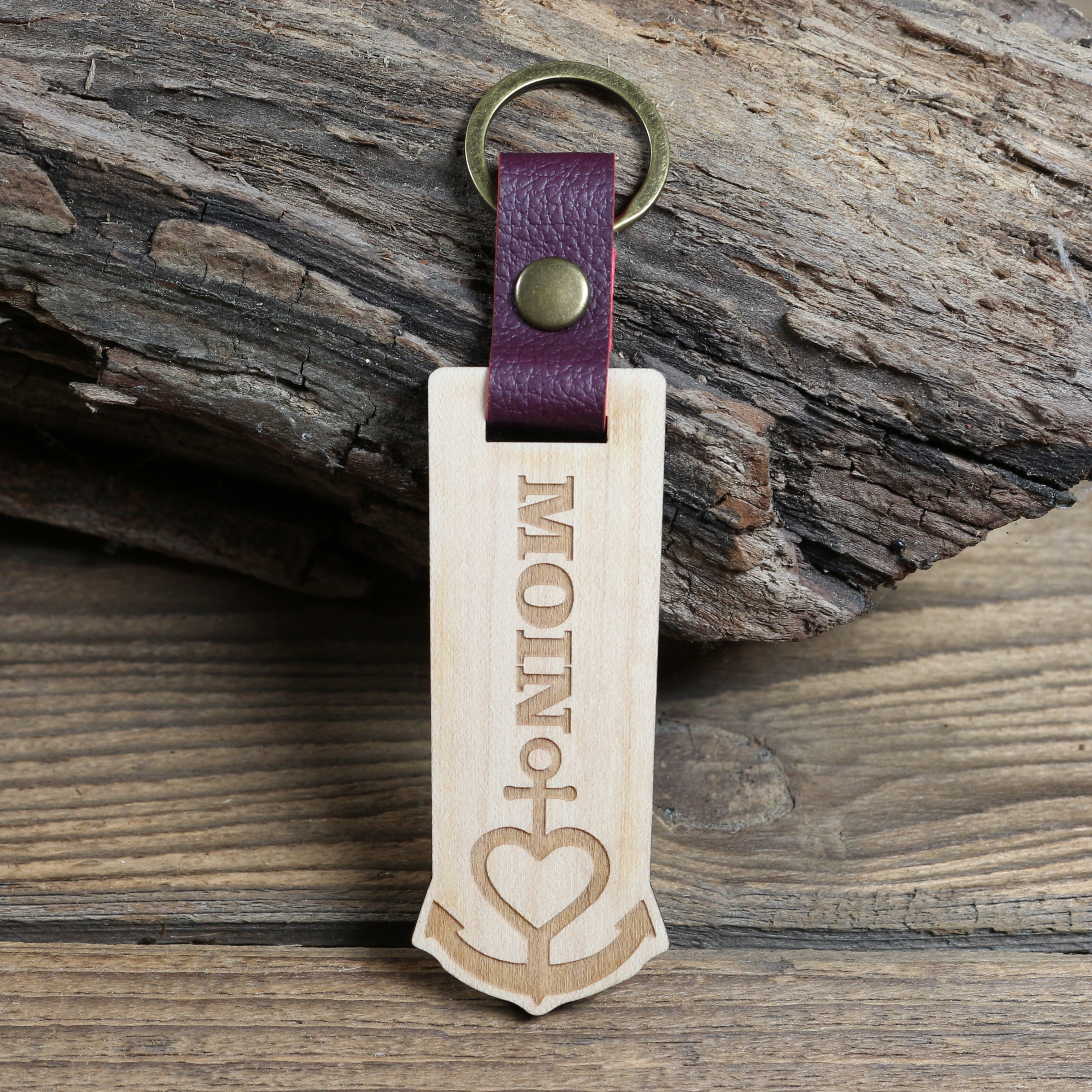 Schlüsselanhänger "Moin" 