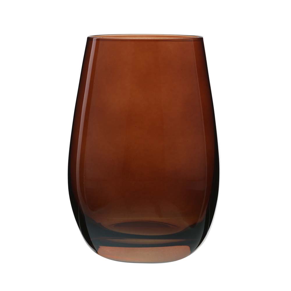 Wasserglas "Elements" braun
