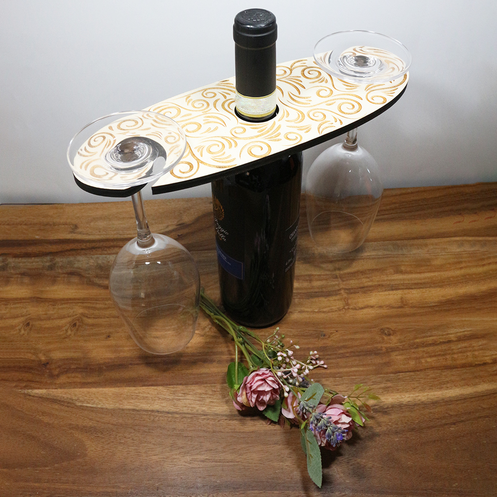 Weinbutler für zwei Weingläser