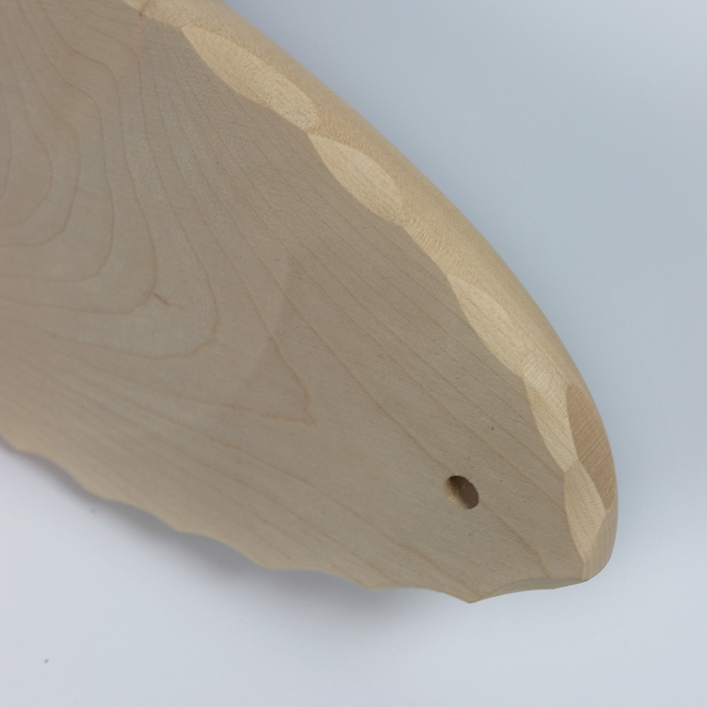 Schneidebrett in Tropfenform 