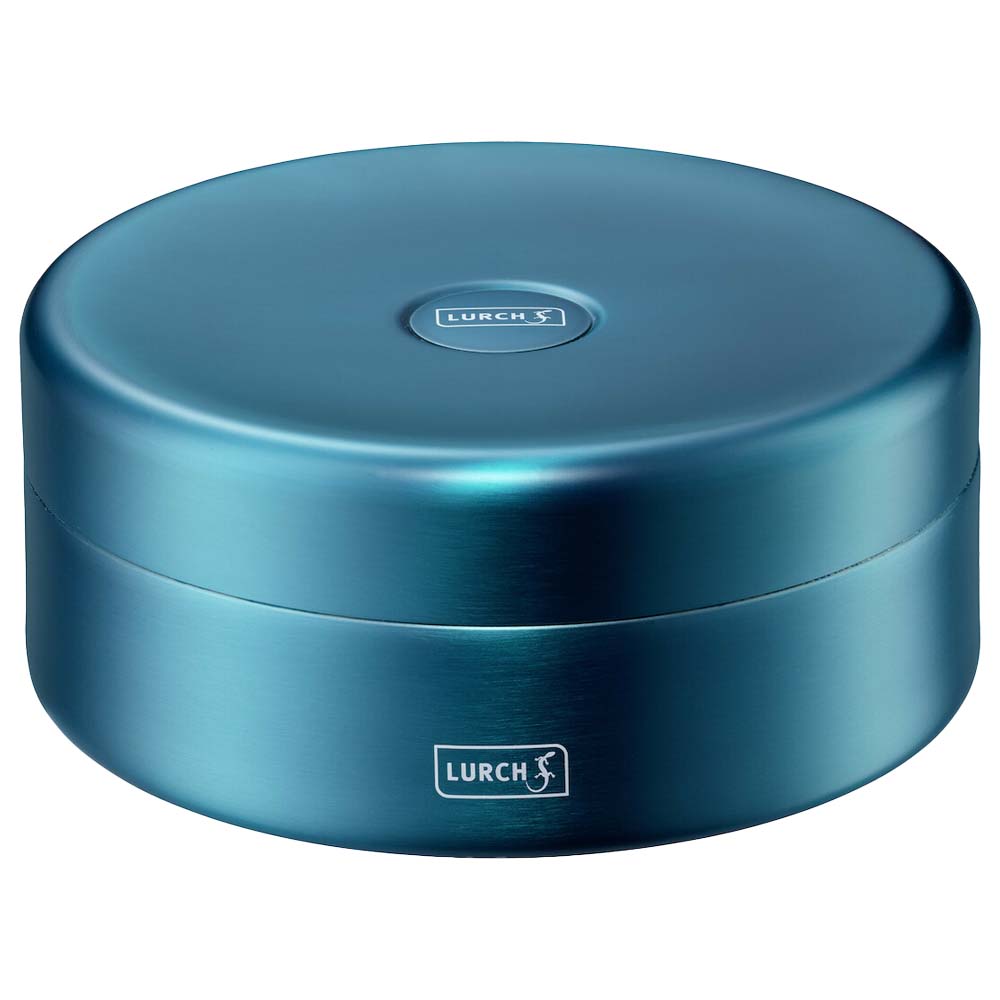 Isolierlunchbox 1000 ml rund wasserblau