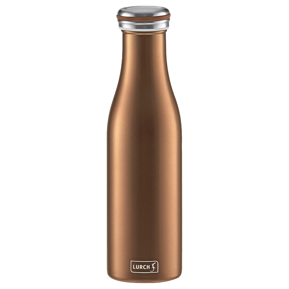 Isolierflasche Edelstahl 0,5l bronze metallic